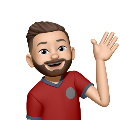 Memoji of me waving hello